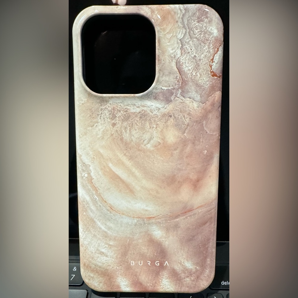 New Burga iPhone 15 Pro Max Serene Sunset Case